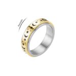 Bague Anti-Stress Étoile de Lune