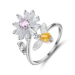Bague Anti-Stress Fleur de Sérénité