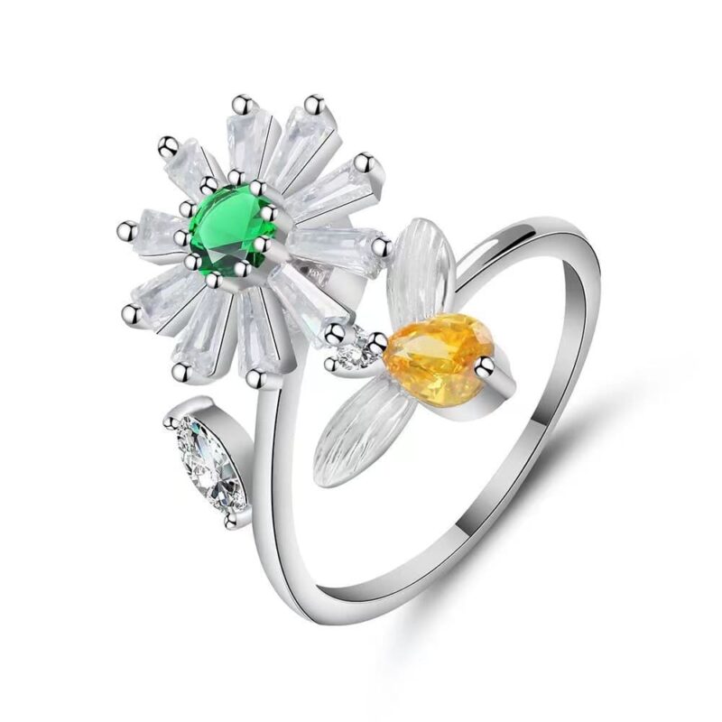 Bague Anti-Stress Harmonie Florale