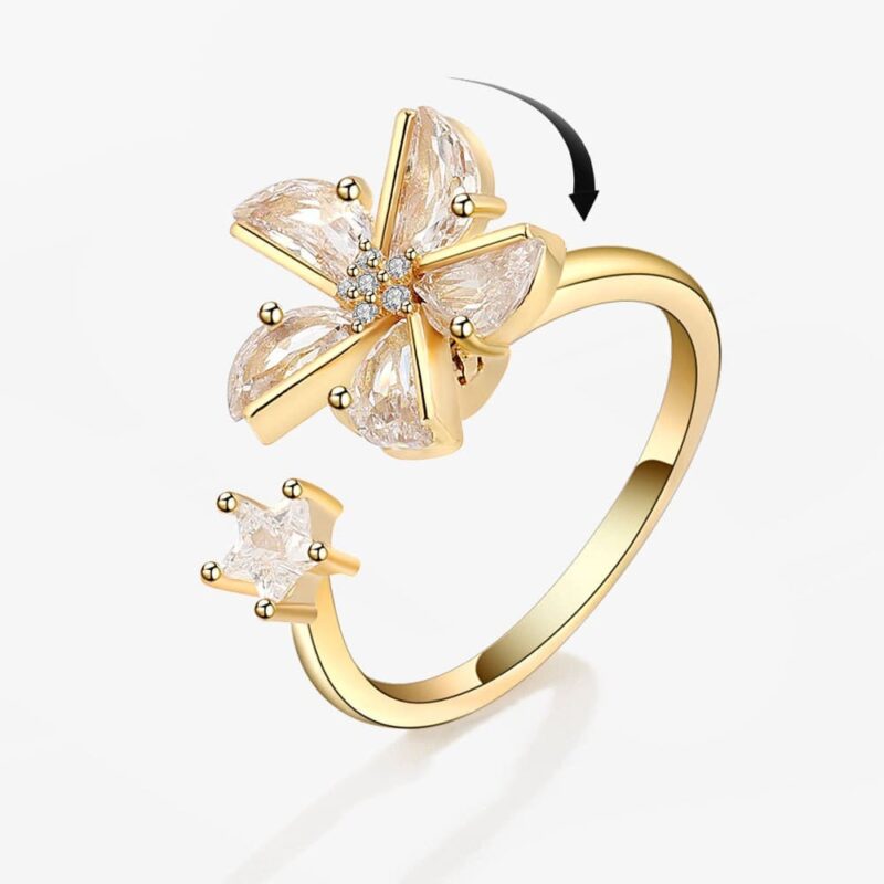 Bague Anti-Stress Harmonie Florale