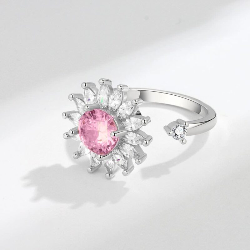 Bague Anti-Stress Élégance Florale