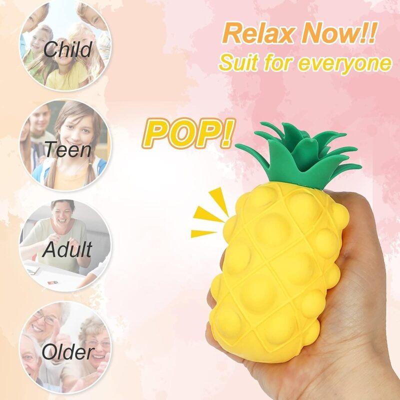 Balle anti-stress Ananas – Image 2